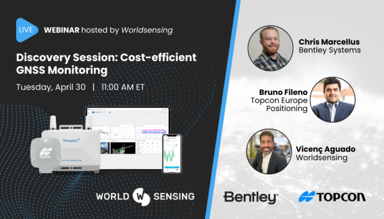 Join Us for a Live Webinar with Worldsensing and Topcon Positioning Systems